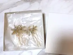 アールイズウェディング　ゴールド　ヘアピン