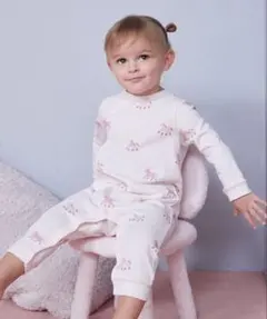 ジェラピケ ポニー柄ロンパース 長袖 80