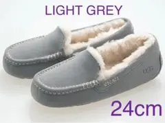 新作❤️ウォータープルーフ UGG アンスレー モカシン ライトグレー 24US7