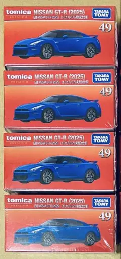 4台セット トミカプレミアム 日産 GT-Rのサムネイル