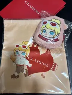 クラランス×POP MART 限定ノベルティ モリー ポーチ 巾着セット - メルカリ