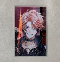 ☆にじさんじ ぎゃうるふ チェキ風カード☆赤城ウェン レア