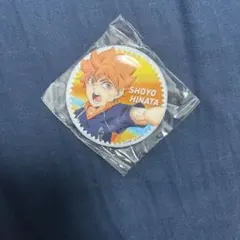 ハイキュー　 日向翔陽　ラメグリッター缶バッジ