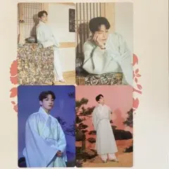 BTS チュソク ミニフォト 4枚