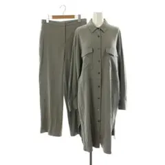 美品☆セオリーリュクス ☆シルク93% パンツスーツ☆ウエストフリー