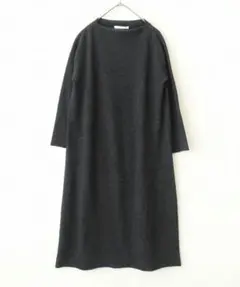 evam eva wool ウールボートネックニットワンピース evam eva wool ウールボートネックニットワンピース