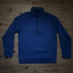 NIKE ナイキ DRI-FIT ハーフジップ トレーニングウェア ブルー