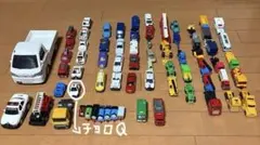 まとめ売り　ダイハツハイゼットトラックとミニカー69台ジャンク品
