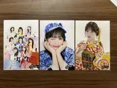 CUTIE STREET 川本笑瑠 増田彩乃 生写真3枚セット