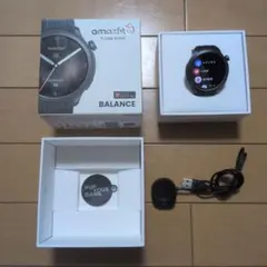 Amazfit Balance スマートウォッチ ミッドナイト（おまけ多数付き）