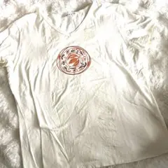 SIMPLE LIFE 半袖 Vネック Tシャツ ホワイトのサムネイル