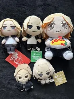 東京リベンジャーズ　東リベ　佐野万次郎　マイキー　ぬいぐるみ　キーホルダー