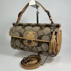 COACH 70周年記念モデル 2wayショルダーバッグ ハンドバック ポーチ
