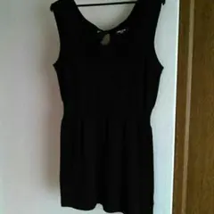 コムサイズム　ニットロングベスト