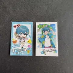 AMPTAKCOLORS ちぐさ ランダムチェキ風カード 2枚セット