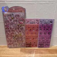 サンリオブロックタイルシール【クロミ】 【マイメロ】 2種セットうるちゅるキティ