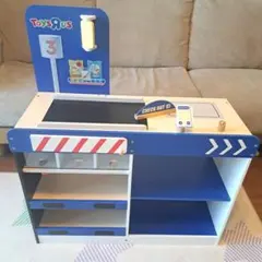 ToysRus 木製トイザらスのお店 おままごとセット レジ　キャッシャー