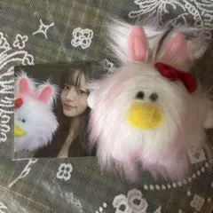 新品未開封】ILLIT 2周年 DEARLiT ぬいぐるみキーリング ミンジュ
