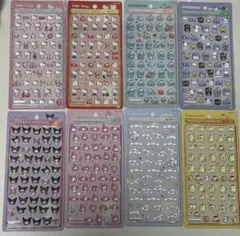 [国内正規品]サンリオ ボンボンドロップシールミニ 8点セット