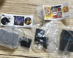 PlayStation 初代プレステ プレステ2 ミニチュア ガチャ　２点セット