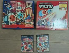 【ジャンク】プレステ2用ソフト　太鼓の達人２個