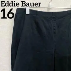 エディーバウアー【16】ストレートパンツ ストレート 黒 綿 ポリウレタンのサムネイル