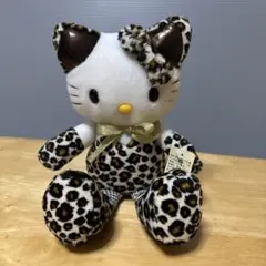 キティ　ヒョウ柄　2002年　非売品　アニマル　網タイツ　サンリオ　足長