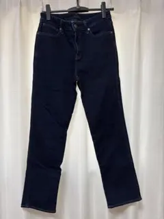 UNIQLO スリムフィット ストレートデニム レディース27サイズ