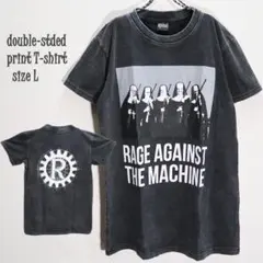 新品】バンドTシャツ L レイジアゲインストザマシーン 908-200-04
