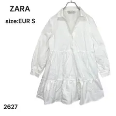 【Manama様専用】 ザラ　ZARA シャツ　チュニック　トップス　長袖　コッ