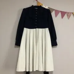 レア　フェイバリット　クラシカル　切り替えワンピース