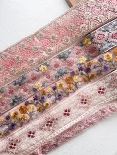 ゆ*こ様 インド刺繍リボン