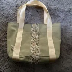 刺繍デザイン 小型トートバッグ