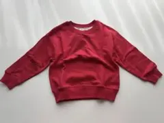 バースデイ フタフタ DAILY LINE 赤 トレーナー 110cm
