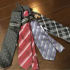 新品タグ付き ネクタイ4本セット