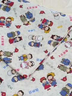 A825 プリント柄 100cm×200cm　コットン100%