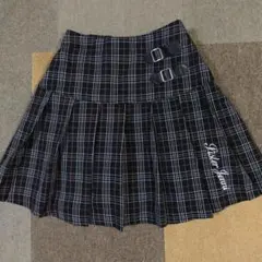 Sister Jean チェック柄プリーツスカート