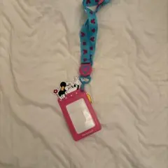 ディズニー　ミニーちゃん　パスケース