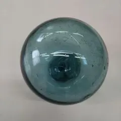 青色ガラス浮き玉