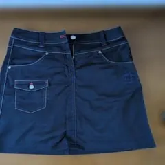 Munsingwear レディース ゴルフスカート ネイビー