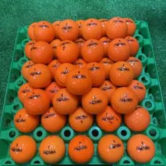 394- 本間D1 オレンジカラー ロストボール47個