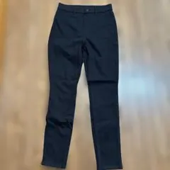 ユニクロ　黒 ヒートテックスキニーパンツ