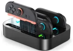 Switch2ジョイコン充電スタンド マウスベースSwitchフィルム ケーブル