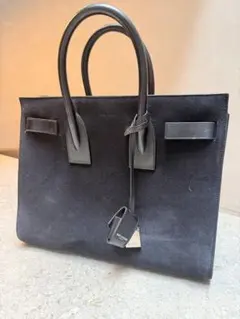 限定値引き✴︎SAINT LAURENT ブラック スエード サックドジュール