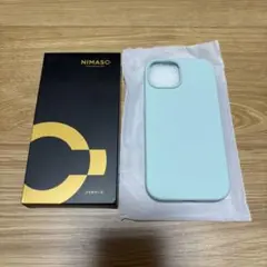 NIMASO iPhone15 シリコンケース 未使用 水色