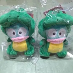 新品☆わにくん×ハンギョドン★着ぐるみマスコット☆2点セット★サンリオ