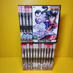 新品ケース交換済 ドラゴンボール THE MOVIES 劇場版 DVD全17巻