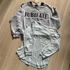 【新品、中古品】キッズ　カットソー　長袖Tシャツ 2着　サイズ140 ブルー