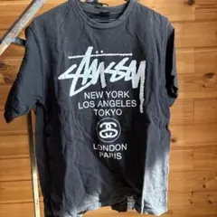 Stüssy グラフィックTシャツ ブラック