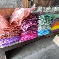 ①((専用))ジャンクジャーナル素材。トレペカラー味紙100枚セット